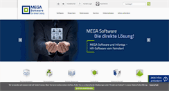 Desktop Screenshot of mega-software.de