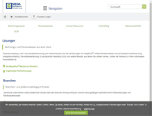 Tablet Screenshot of mega-software.de